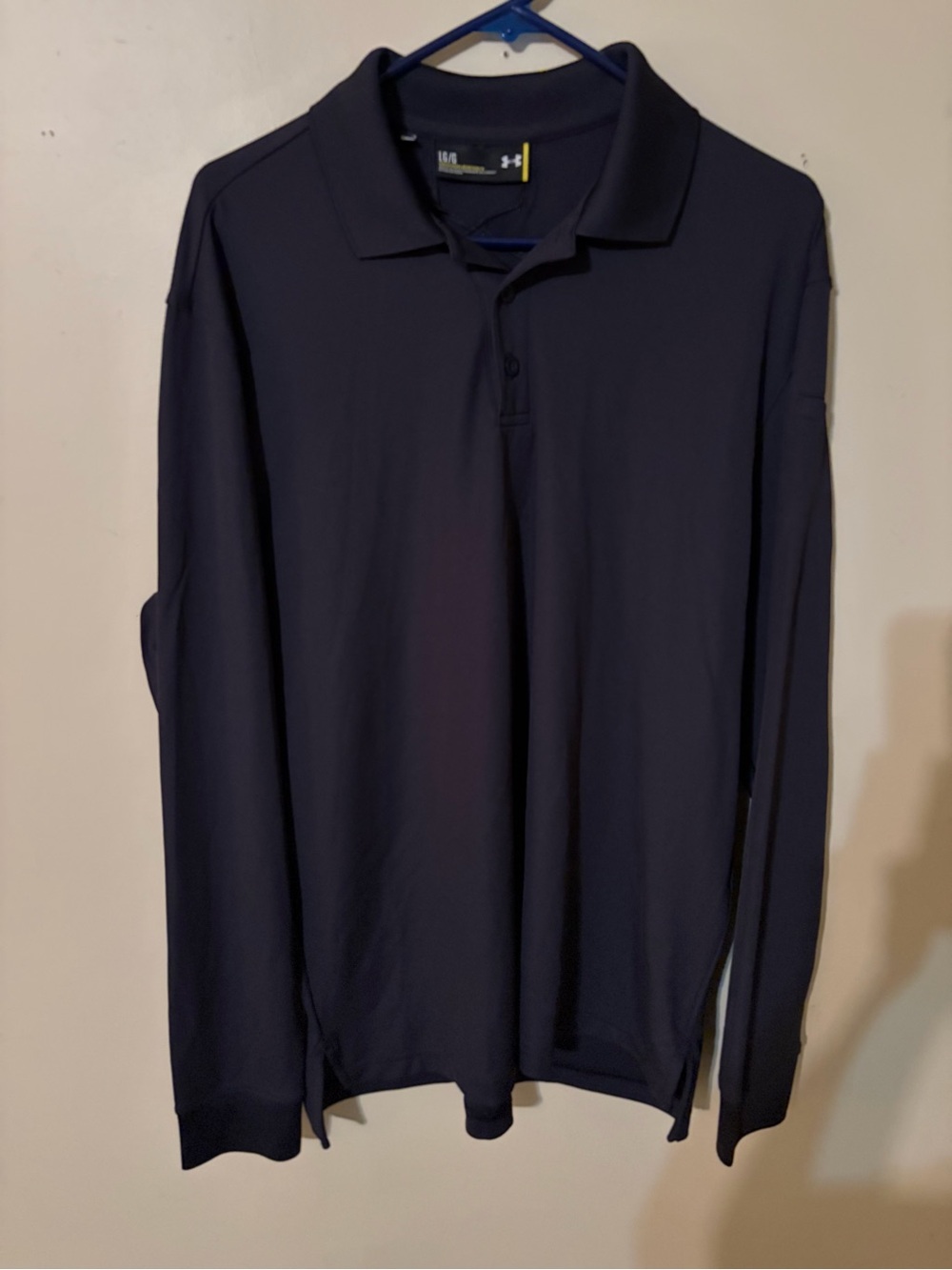 Under Armour Men’s Long Sleeve Polo - Navy